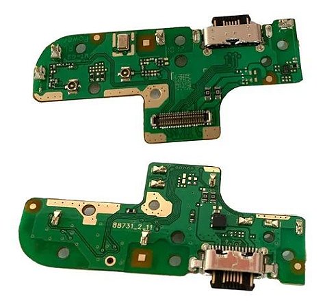 Placa Conector Dock Carga e Microfone Moto G9 Power Xt2091