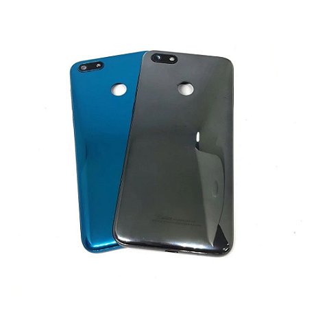 Tampa Traseira Moto E6 Play Xt2029 C/ Botões Laterais + Lente da Câmera
