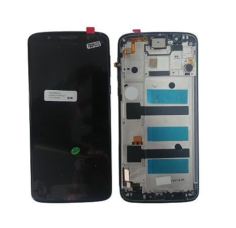 Tela Frontal Touch Dsiplay Motorola Moto G6 Plus Xt1926 Preto