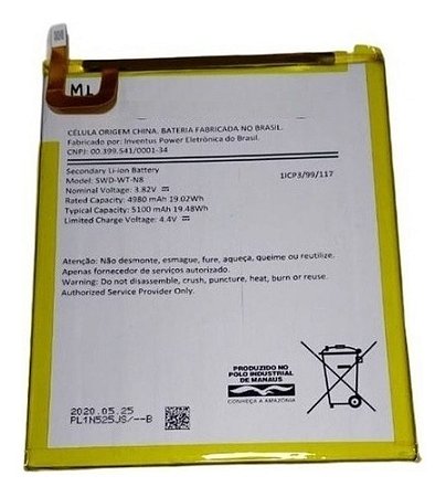 Bateria Compatível Samsung Tab A 8.0 Sm T290 T295 Swd-wt-n8