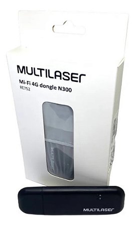 Modem Multilaser 4g Wifi  Re752 300 Mbps / Até 12 Usuários
