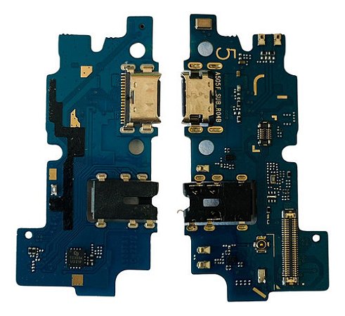 Placa De Carga Dock Pci Compatível Com Samsung A50 Sm A505
