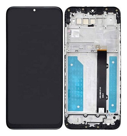 Tela Frontal Aro Compatível LG K41s K410 Retirada