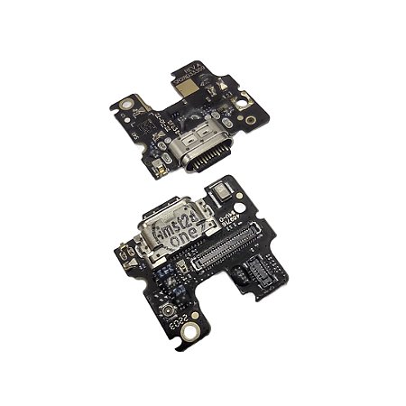 Conector De Carga Dock Moto Edge30 Xt2203 Com Ci e Microfone