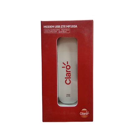 Modem 3G ZTE MF193A – Internet Rápida e Portátil Onde Você Estiver!
