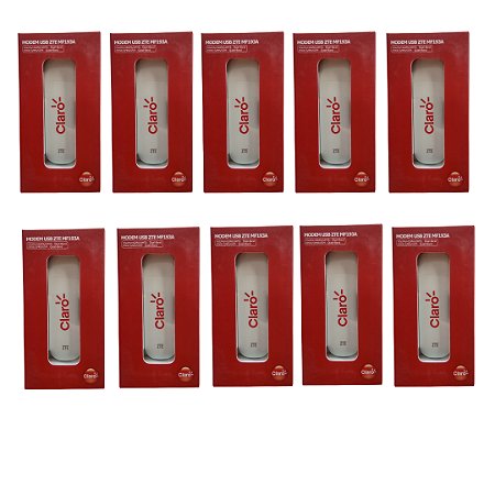 Kit 10 Modem 3G Zte Mf193A Desbloqueado