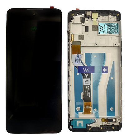 Tela Display Frontal Com Aro Compativel Moto G13 G23 C/aro Wefix