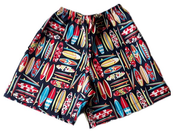 Shortinho Estampa Verão Tamanho M ( 3 à 6 meses)