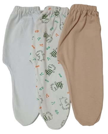 Kit Mijão  Menino 3 Peças 100% Algodão Tamanho P