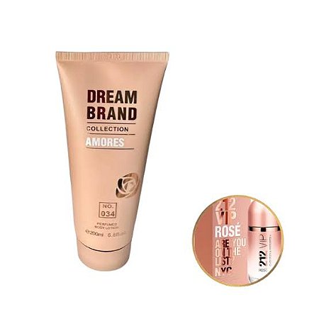 HIDRATANTE DREAM BRAND 034 - VIP ROSÉ 200ML