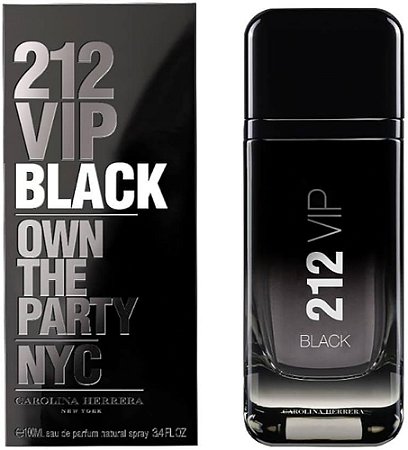 212 VIP BLACK - CAROLINA HERRERA (100ML)