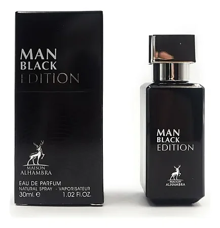 MAN BLACK EDTION - MAISON ALHAMBRA ( 30ML)