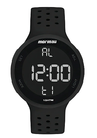 Relógio Mormaii Unissex Preto
