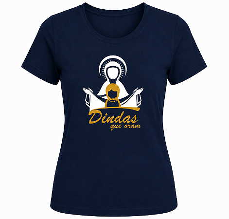 CAMISETA DINDAS BABY LOOK VISCOLYCRA