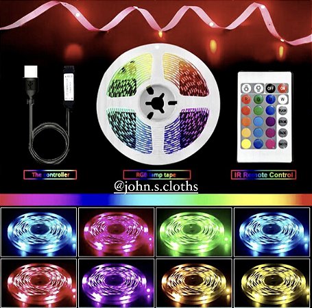 Fita Bluetooth RGB de 5M
