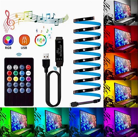 Fita Bluetooth RGB 3M