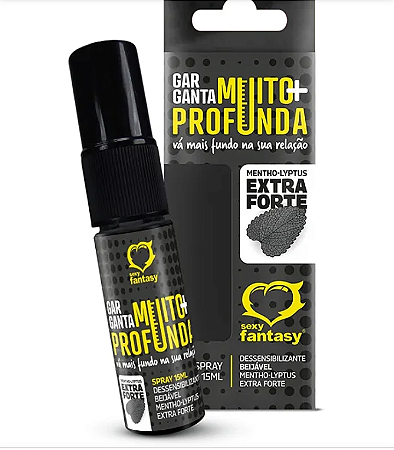 Spray para garganta profunda , famoso "boquete"