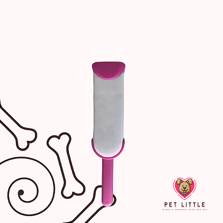 ESCOVA REMOVEDORA DE PÊLOS + MINI ESCOVA PORTÁTIL