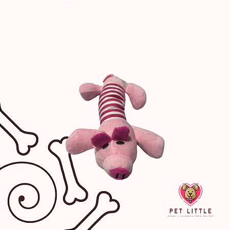 PELÚCIA LISTRADA PORQUINHA