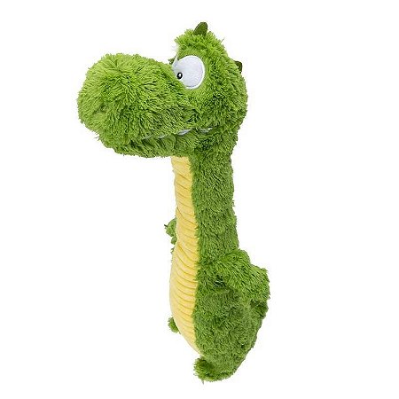 Brinquedo para Cachorro Crocodilo de Pelúcia com Som QMONSTER – Interativo e Macio