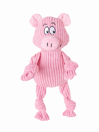 Fofos Animais de Corda Porco – Brinquedo para Cães I Petta