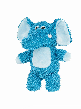 Fofos Chenille Tough Animais Elefante para Cães Médios e Grandes