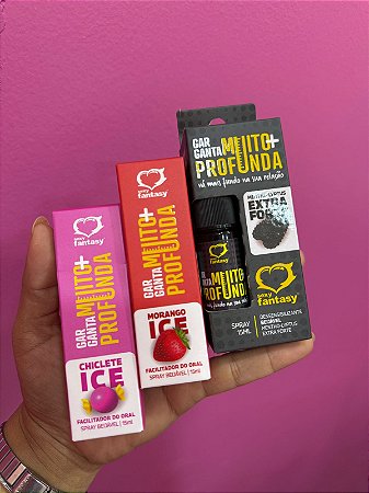 Anestésico Oral Em Spray Garganta Profunda 15ml Sexy Fantasy