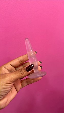 Plug Anal Em Silicone II 7,5x1,5cm Sexy Fantasy
