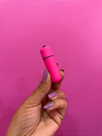 Mini Cápsula Vibratória Power Bullet Com 1 Vibração Mega Import