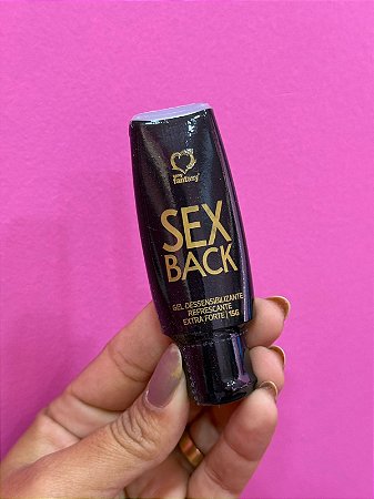 Gel Anestésico Refrescante Sex Back 15g Sexy Fantasy