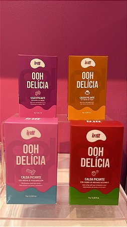 Calda Comestível Ohh Delícia 11g Intt