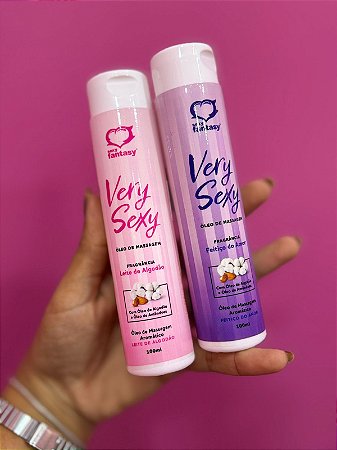 Óleo Para Massagem Very Sexy 100ml Sexy Fantasy