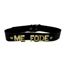 Coleira Personalizada Putinha Brasil Fetiche