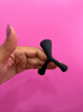 Anel Peniano Duplo com Vibrador - 8208