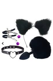 Kit Sensual Com Rabo De Coelho Mega Import