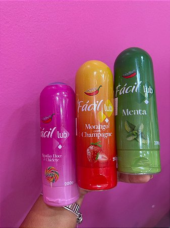 Lubrificante Beijável Fácil Lub 200g Chillies