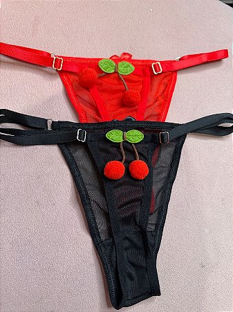 Calcinha cereja