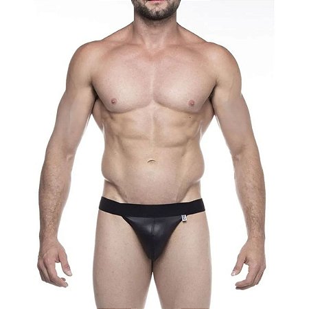 Cueca Open Back Preto Cirre Sd Clothing