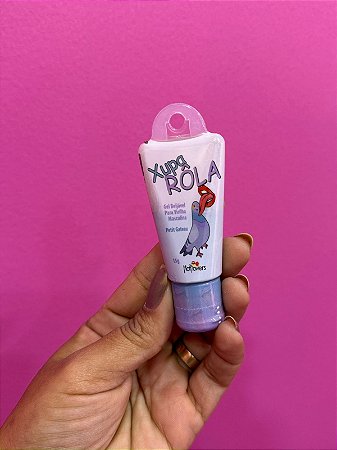 Xupa Rola Gel Beijável Masculino 15g Hot Flowers