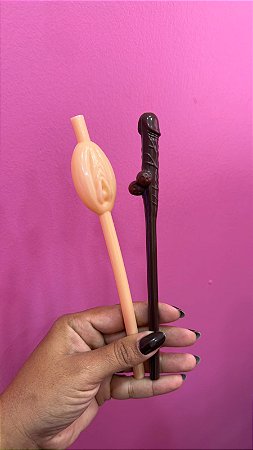 Canudo Vagina/ Pênis Pussy Straws Lovetoy Vipmix