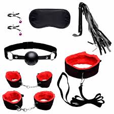 Kit Erótico 7 Itens Sado Rosa Sexy Import