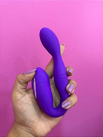 Vibrador de Ponto G e Clitóris - via APP - À Longa Distância - SI