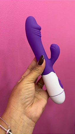 Vibrador de Ponto G e Clitóris - recarregavel - SI