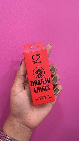 Dragão Chinês Gel Excitante Unisex 15G Sexy Fantasy
