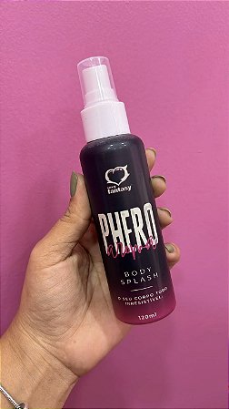 Phero Aroma Feminino Body Splash 120ml Sexy Fantasy