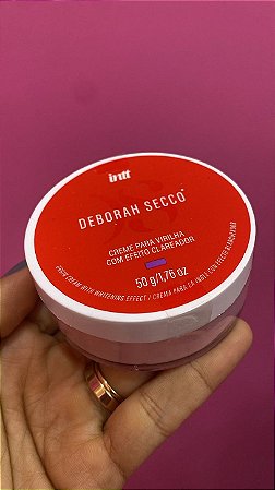 Creme Clareador Íntimo com Aloe Vera e Óleo de Rosa Mosqueta 50g Linha Deborah Secco Intt