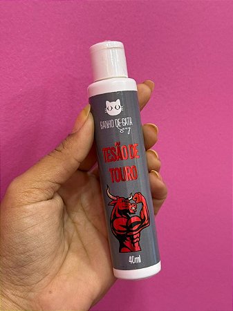 Tesão De Touro Gel De Massagem 40Ml Banho De Gata Sexy