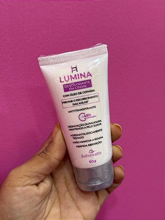 Lumina Desodorante Antitranspirante Em Creme 60G Sofisticatto