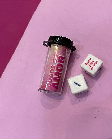 Dados Do Amor Light Unissex Duplo Diversão Ao Cubo