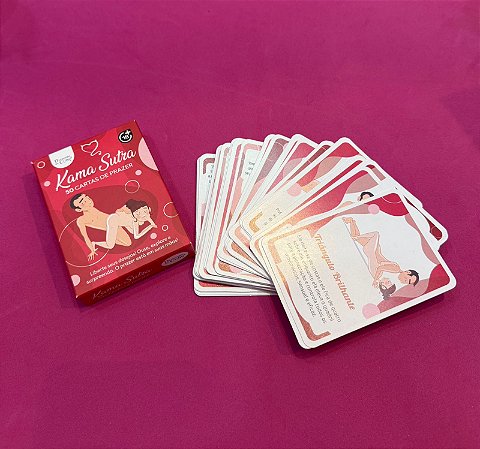 Kama Sutra 50 Cartas De Prazer Diversão Ao Cubo